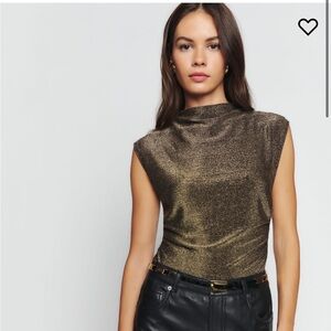 Reformation Lindy Knit Top